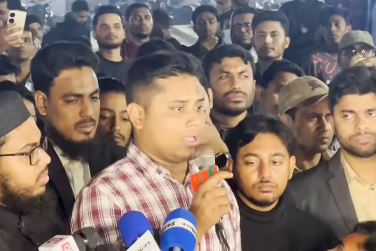 আওয়ামী লীগকে নিষিদ্ধ করেই ছাড়বো : হাসনাত