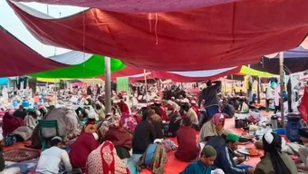 আমিন আমিন ধ্বনিতে মুখরিত তুরাগ পাড়
