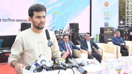 দেশ পুনর্গঠনে তরুণদেরই এগিয়ে আসতে হবে : যুব ও ক্রীড়া উপদেষ্টা