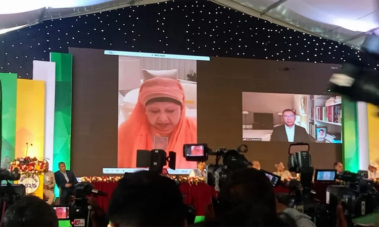 সংস্কার দ্রুত শেষ করে নির্বাচনের আহ্বান খালেদা জিয়ার