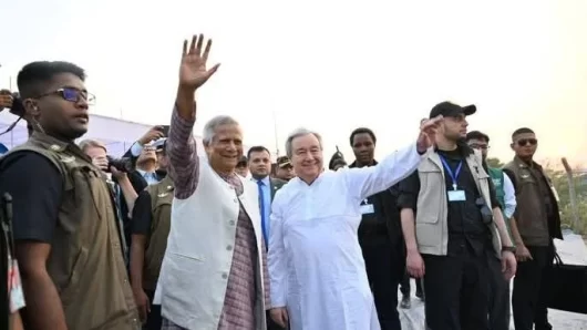 রোহিঙ্গাদের মিয়ানমারে ফেরাতে জাতিসংঘের সঙ্গে যৌথভাবে কাজ করার অঙ্গীকার প্রধান উপদেষ্টার