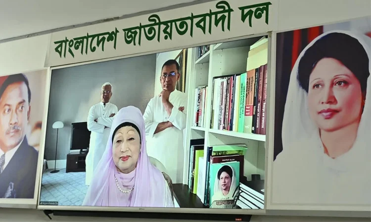 গণতন্ত্র প্রতিষ্ঠায় সবাইকে ঐক্যবদ্ধ হতে হবে : খালেদা জিয়া