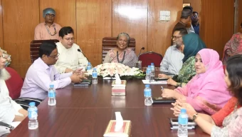 উন্নয়ন কাজের লক্ষ্য অর্জনে নিষ্ঠার সাথে দায়িত্ব পালনের আহ্বান উপদেষ্টা শারমীন মুরশিদের