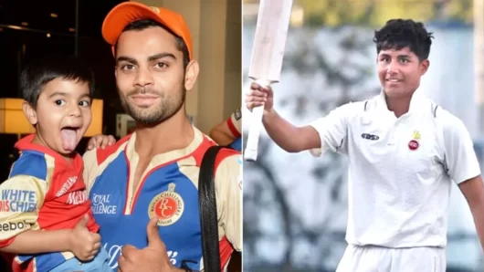 চাচা কোহলির পথ ধরে বড় মঞ্চে আর্যবীর কোহলি, সঙ্গে থাকছেন শেবাগ-পুত্ররাও