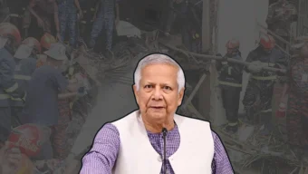 বিমান দুর্ঘটনায় নিহতদের জন্য কবরস্থান নির্ধারণ, স্থায়ী স্মৃতি সংরক্ষণের ঘোষণা প্রধান উপদেষ্টার