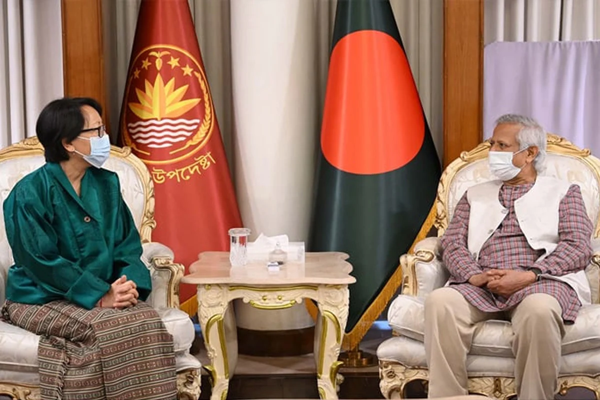 প্রধান উপদেষ্টার সঙ্গে ভুটানের নবনিযুক্ত রাষ্ট্রদূতের সাক্ষাৎ