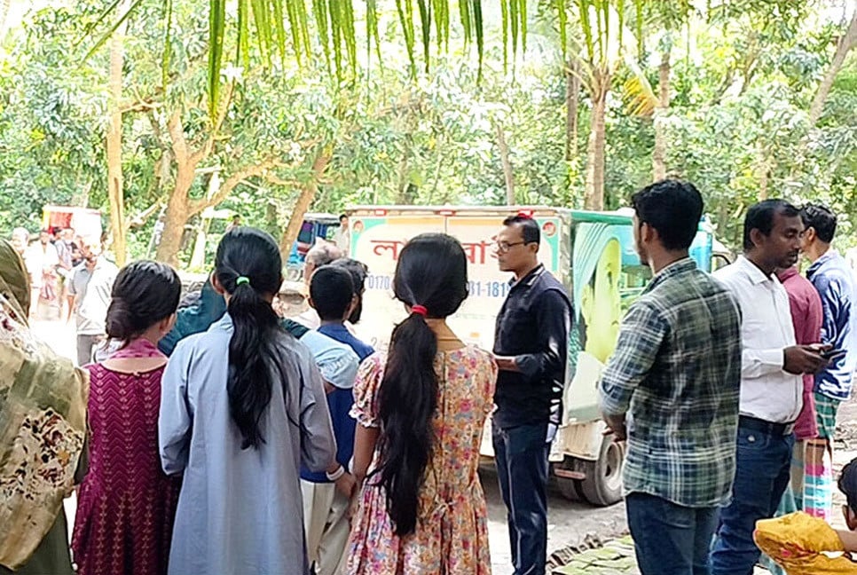 নিথর দেহে ফিরল সায়ান, লক্ষ্মীপুরে বইছে শোকের মাতম
