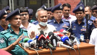 বিমানবন্দর, ইন্ডাস্ট্রিয়াল পুলিশ হেডকোয়ার্টার্স ও উত্তরা পূর্ব থানা পরিদর্শনকালে