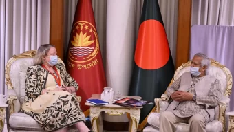 মিথ্যা তথ্য প্রতিরোধে কার্যকর ব্যবস্থা নিতে জাতিসংঘের প্রতি প্রধান উপদেষ্টার আহ্বান