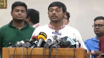 শাপলা ছাড়া আমাদের কোনো বিকল্প নেই: এনসিপি’র নাসীরুদ্দিন পাটওয়ারী