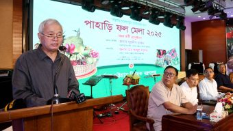 পার্বত্য চট্টগ্রামের মানুষ প্রাকৃতিক খাদ্যাভ্যাসে অভ্যস্ত, এবং অর্গানিক ফল আমাদের ঐতিহ্যের অংশ-পাহাড়ি ফল মেলার সমাপনীতে উপদেষ্টা সুপ্রদীপ চাকমা