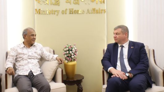 বেলারুশকে ঢাকায় দূতাবাস খোলার অনুরোধ স্বরাষ্ট্র উপদেষ্টার