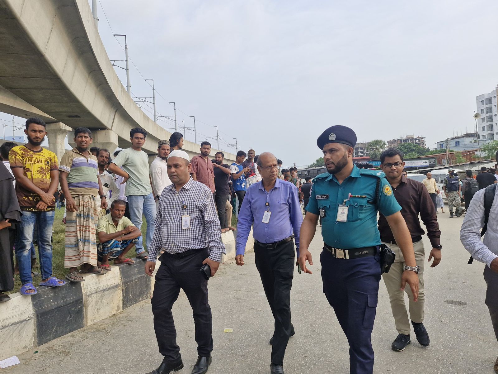 দিয়াবাড়িতে মাইলস্টোন স্কুলে বিমান বিধ্বস্তের ঘটনায় রাজউক এর শোক বার্তা