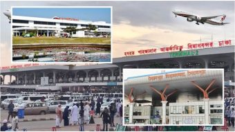 তিন বিমানবন্দরে ১৬ প্রতিষ্ঠানের কার্যক্রম আজ রাত থেকে বন্ধ