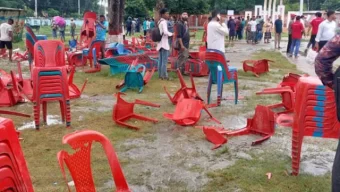 গোপালগঞ্জে এনসিপির সমাবেশে ছাত্রলীগ-আওয়ামী লীগের সন্ত্রাসী হামলা, ককটেল বিস্ফোরণ ও আগুন