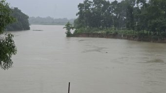 গোমতী নদীর পানি বাড়ছে ঘণ্টায় ১০ সেন্টিমিটার, চরাঞ্চলে আতঙ্ক