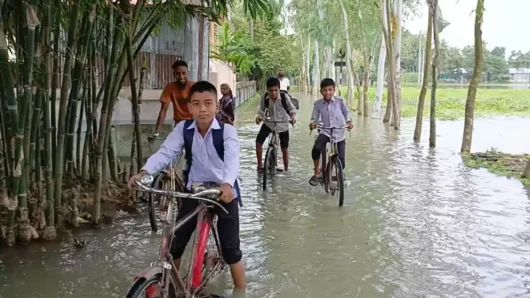 তিস্তার তাণ্ডবে লালমনিরহাটে বাঁধ ভাঙন, পানিবন্দি হাজারো পরিবার