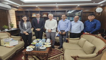 নেপালের রাষ্ট্রদূতের সঙ্গে পার্বত্য উপদেষ্টা সুপ্রদীপ চাকমার সৌজন্য সাক্ষাৎ