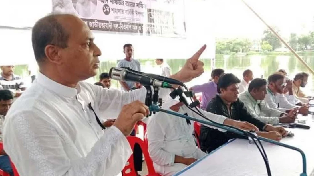 ওসিকে ‘উলঙ্গ করে’ এলাকা ছাড়া করার হুমকি বিএনপি নেতার