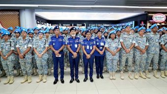 শান্তি রক্ষা মিশনে যোগ দিতে ১৮০ পুলিশ সদস্যের কঙ্গোযাত্রা