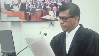 হাসিনার বিরুদ্ধে সূচনা বক্তব্য চলছে, বিচার সরাসরি সম্প্রচার
