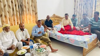তুরাগে অসুস্থ বিএনপি নেতা তাহেরকে দেখতে হাজী মোঃ মোস্তফা জামান