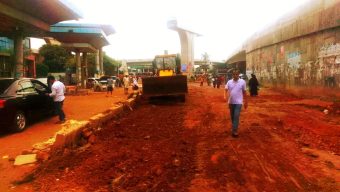 উত্তরার আব্দুল্লাহপুর প্রধান সড়ক মেরামত, সংস্কার ও উন্নয়ন কাজ জোরেসোরে শুরু