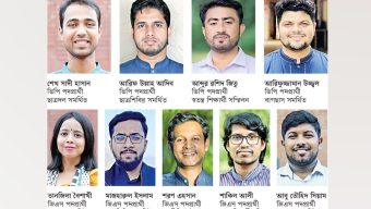 জাকসু নির্বাচনে লড়ছেন যারা