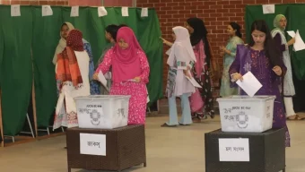 বেলা ২টা পর্যন্ত ৫০ শতাংশের বেশি ভোট পড়েছে: নির্বাচন কমিশন