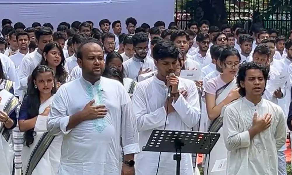 ডাকসু নির্বাচন: শপথ নিলেন ছাত্রদল প্যানেলের প্রার্থীরা