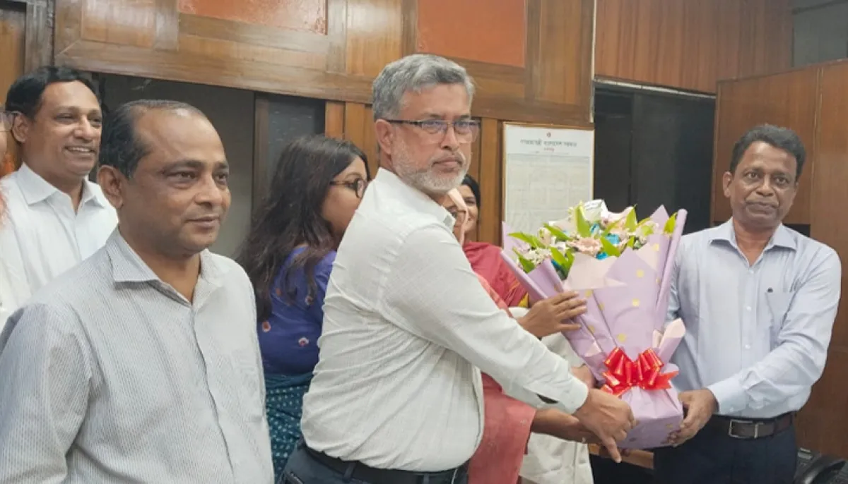 ডিআইএর নতুন পরিচালক অধ্যাপক সহিদুল ইসলামের যোগদান