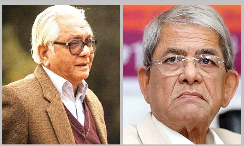 বদরুদ্দীন উমরের মৃত্যুতে ফখরুলের শোক