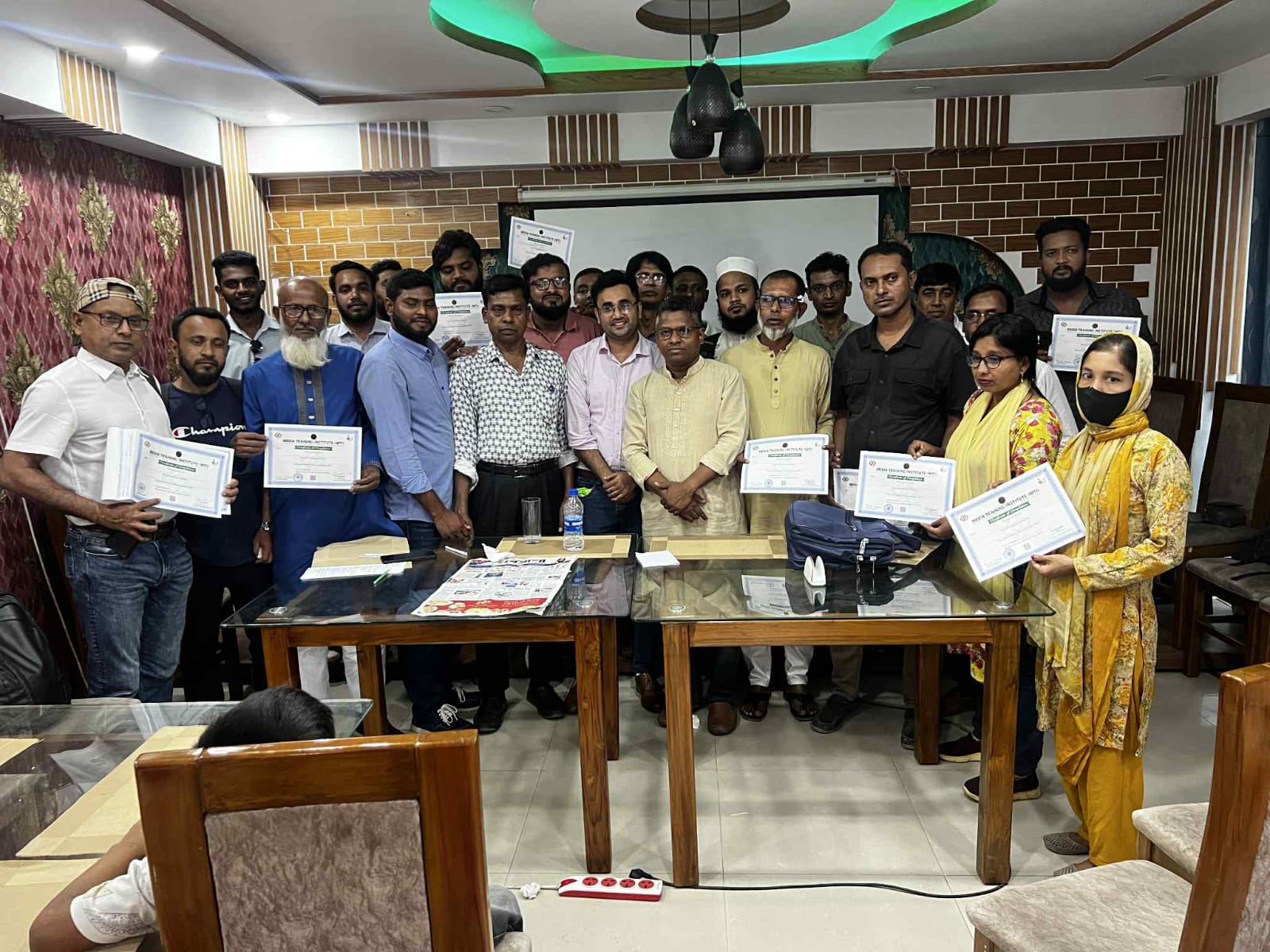 উত্তরায় অর্ধশত সাংবাদিককে দিনব্যাপী প্রশিক্ষণ দিল মিডিয়া ট্রেনিং ইনস্টিটিউট