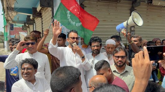 শার্শার গোগায় বিএনপির গণসংযোগ