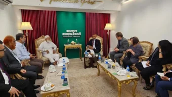 জামায়াত আমিরের সঙ্গে কানাডার হাইকমিশনারের সাক্ষাৎ