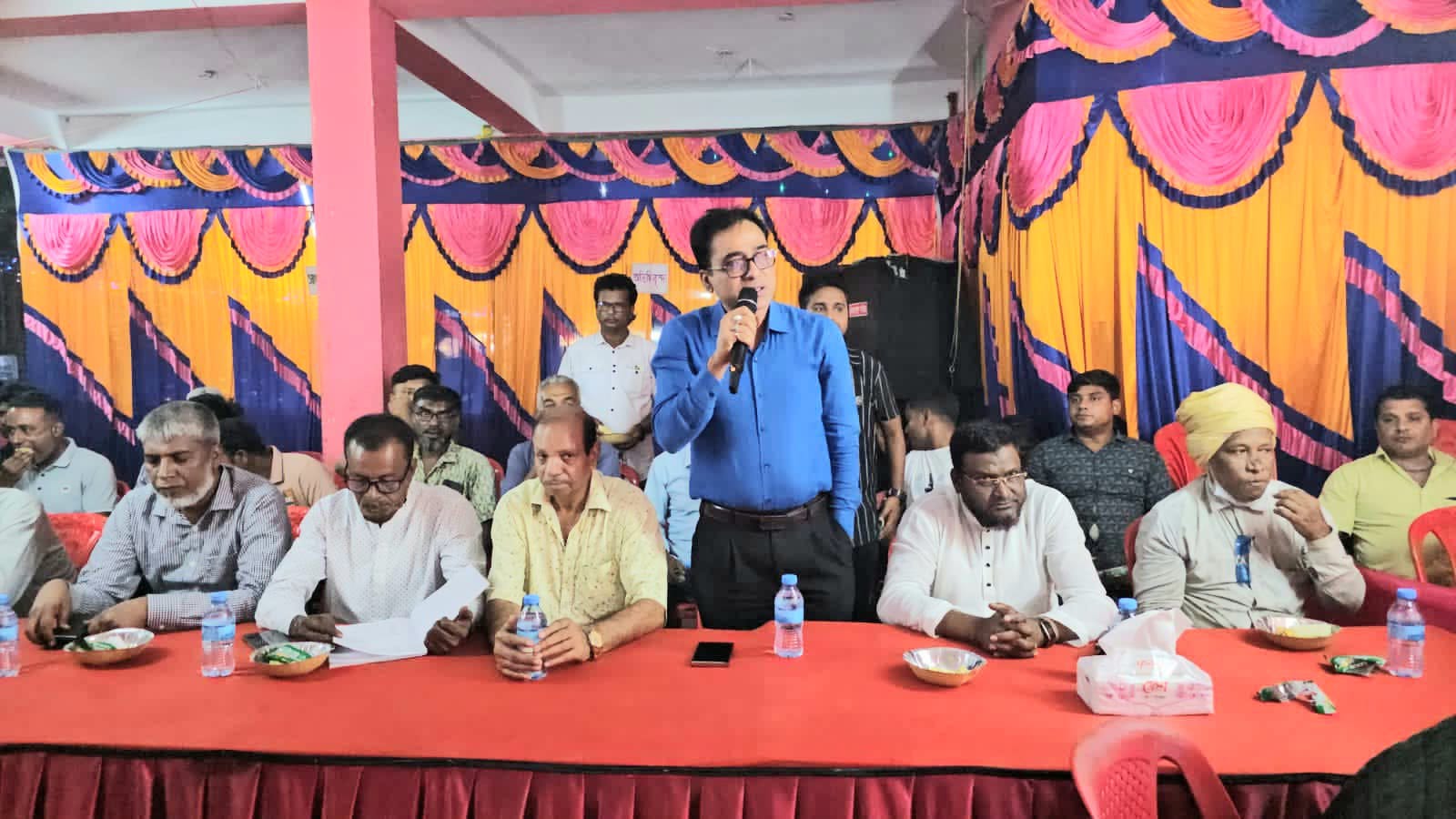 ধর্ম যার যার, স্বাধীন রাষ্ট্র সবার: বেনাপোলে পূজা মণ্ডপে পৌর বিএনপি নেতাদের পরিদর্শন