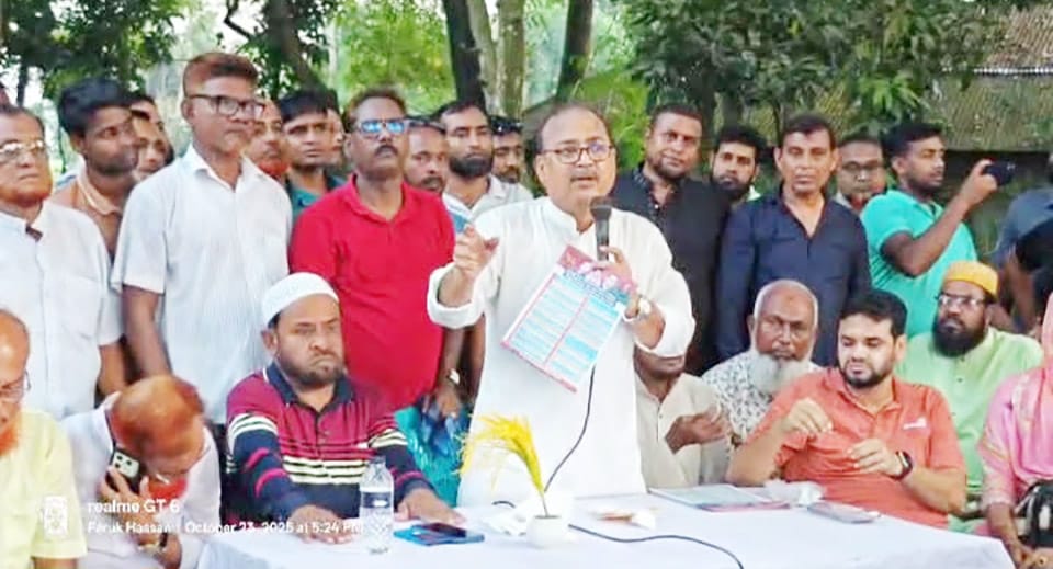 তারেক রহমানের নেতৃত্বে বাংলাদেশ ঘুরে দাঁড়াবে — মফিকুল হাসান তৃপ্তি