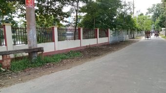 বরিশাল ডিসি লেকপাড়ে দৃষ্টিনন্দন দেয়াল ও স্থাপনা নির্মাণ