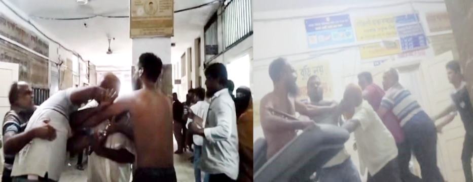 গৌরনদী হাসপাতালের অভ্যন্তরে সংঘর্ষে সাতজন আহত