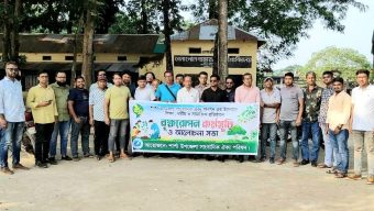 বিভিন্ন শিক্ষা প্রতিষ্ঠানে শার্শা উপজেলা সাংবাদিক ঐক্য পরিষদের উদ্যোগে গাছের চারা বিতরণ