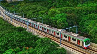 চলছে মেট্রোরেল, বন্ধ আগারগাঁও থেকে মতিঝিল