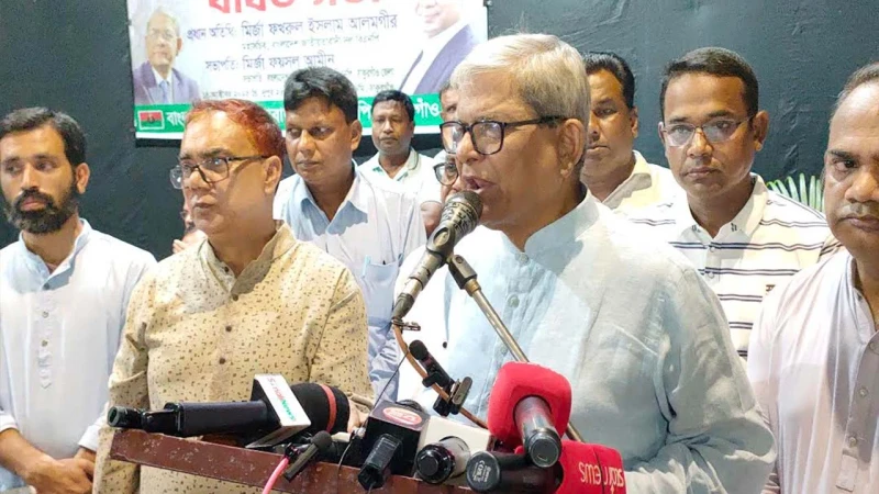 ফ্যাসিস্টদের আমরা আর ফেরত দেখতে চাই না: মির্জা ফখরুল