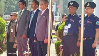 পাবনায় পৌঁছেছেন রাষ্ট্রপতি