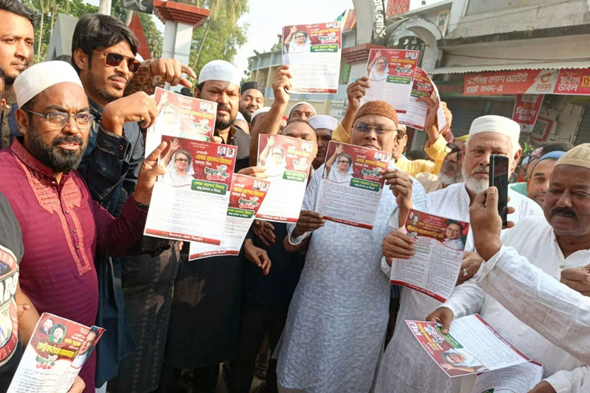 খালেদা জিয়ার পক্ষে নির্বাচনী প্রচারণা শুরু