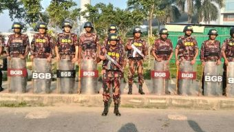 ঢাকা-গোপালগঞ্জসহ চার জেলায় নিরাপত্তার দায়িত্বে বিজিবি
