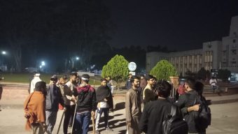 ‎নিষিদ্ধ ছাত্রলীগের কার্যক্রম ঠেকাতে মাঠে আছেন রাকসু নেতৃবৃন্দ