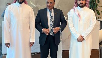 সৌদি তাকামলের সাথে প্রবাসী কল্যাণ সিনিয়র সচিবের বৈঠক