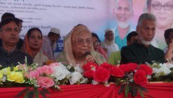 নির্বাচন নিয়ে কোন ষড়যন্ত্র মেনে নেবে না জনগন