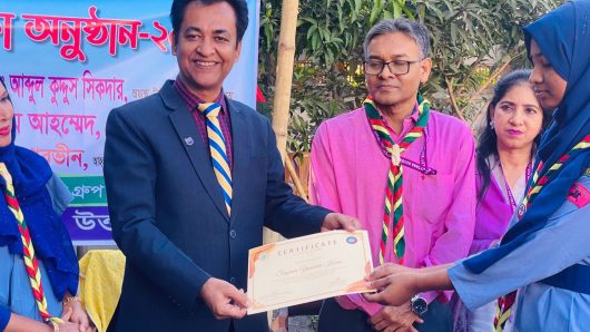 উত্তরা সরকারি কলেজ রোভার স্কাউটের ডে-ক্যাম্প অনুষ্ঠিত