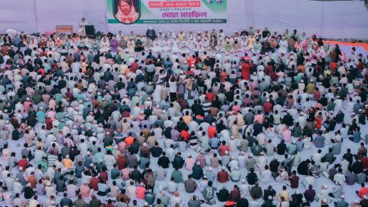 বেগম খালেদা জিয়ার রোগ মুক্তি কামনায় পুরো উত্তরা জুড়ে দোয়ার আয়োজন